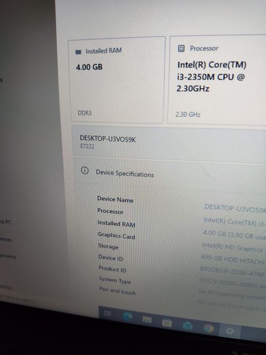 Medion akoya e7222 i3 gen 2