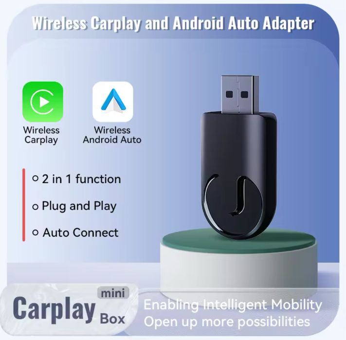 CarPlay Android auto безжичен адаптер