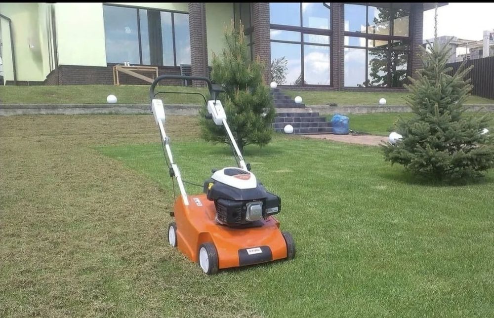 Аэрация газона травы