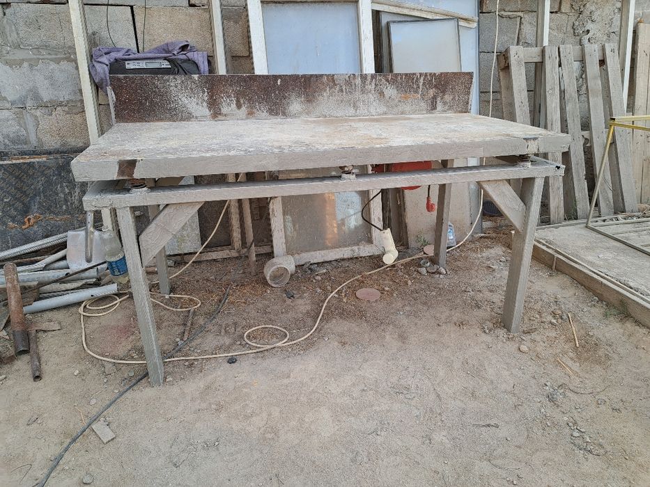 Вибростол для строительных работ