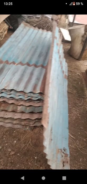 Забор, листы, хороший металл