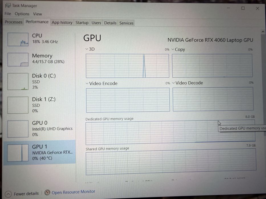 Laptop acer  v15