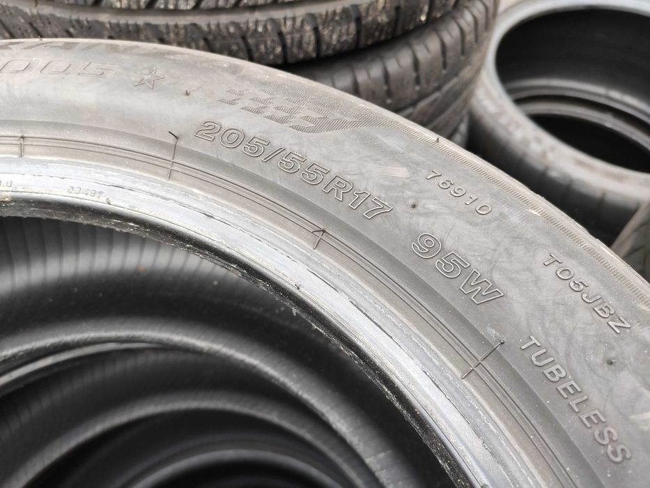 2бр Летни гуми 205 55 17 - Bridgestone