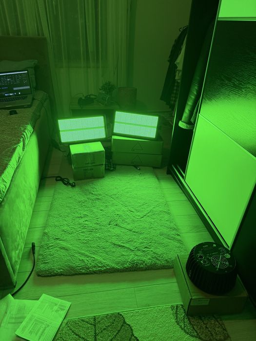 Vand lumini par led+strobo led