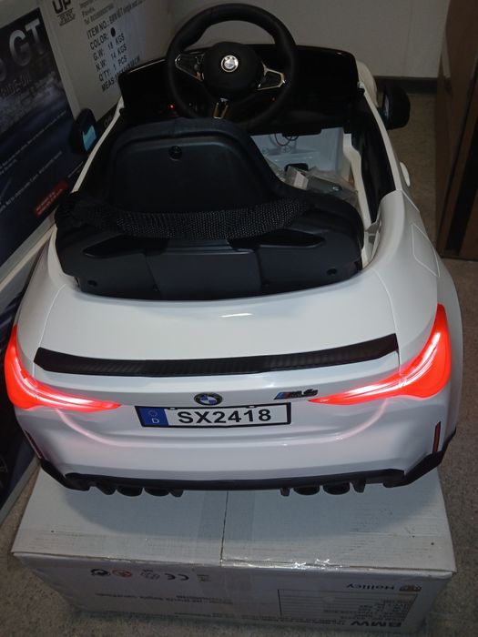 Нова!!Промо Акумулаторна кола BMW M4 12V. с меки гуми