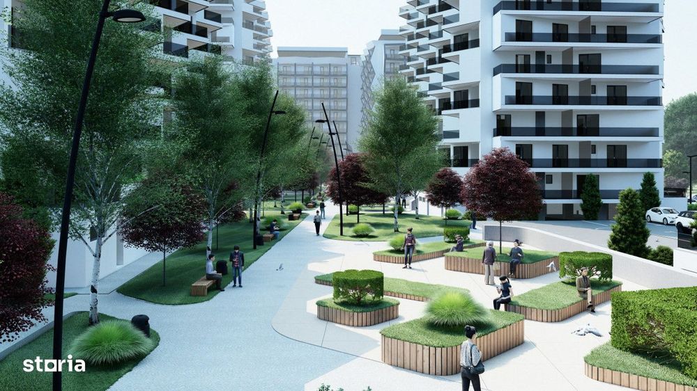 Apartament decomandat 3 camere 70mp Evolution