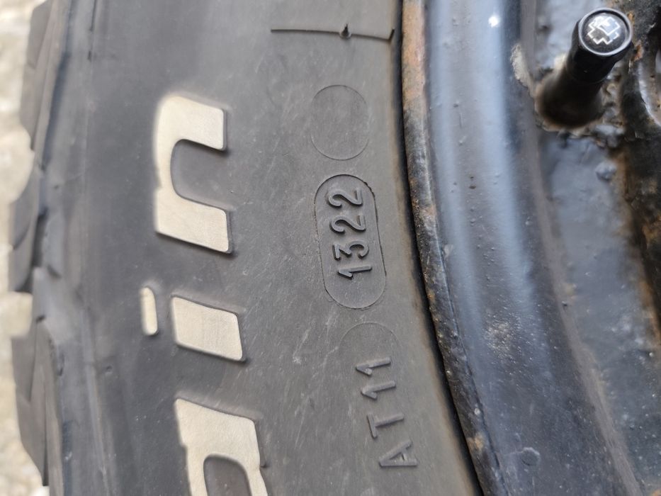 Set Roți Complete: Jante Tablă R16 Ford + Anvelope BFGoodrich All-Terrain T/A