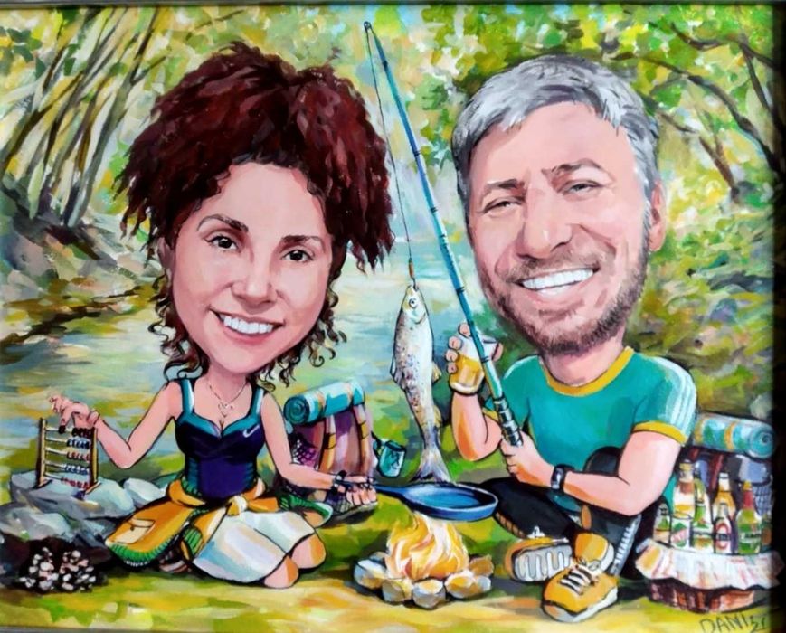 Ръчно рисувани карикатури