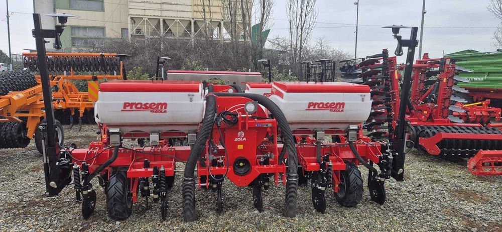 Semanatoare Prasitoare Sola Prosem K 6 Randuri cu Fertilizare