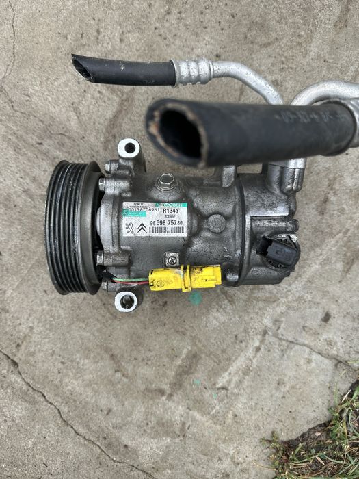 Компрессор кондиционера на Пежо и Цитроен