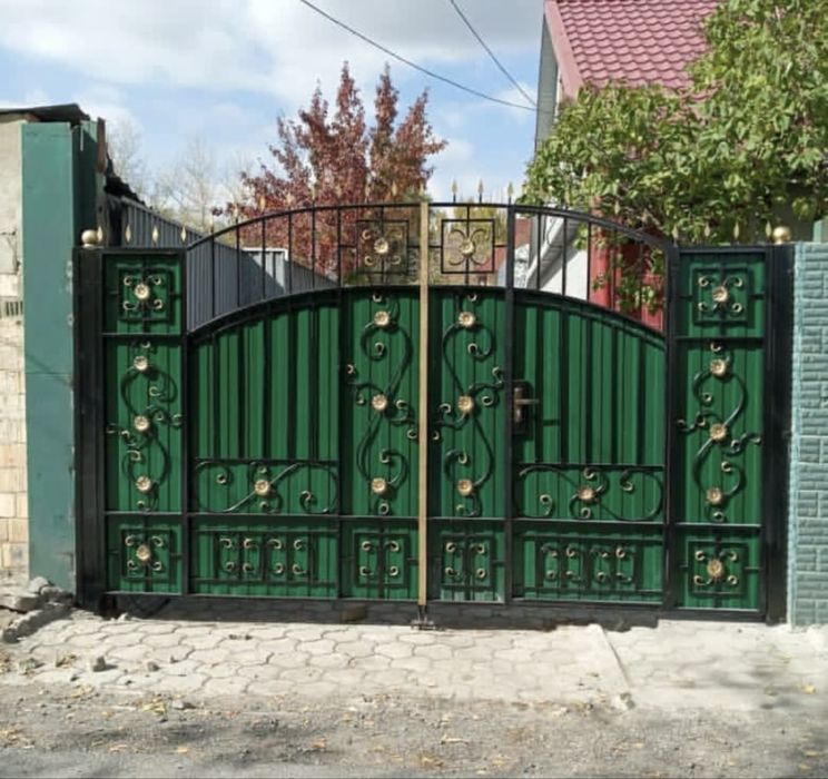 Двери стальные, ворота, решетки, заборы