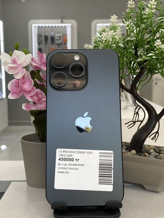 Iphone 15 pro max 256/100% айфон 15 про макс 256/100%