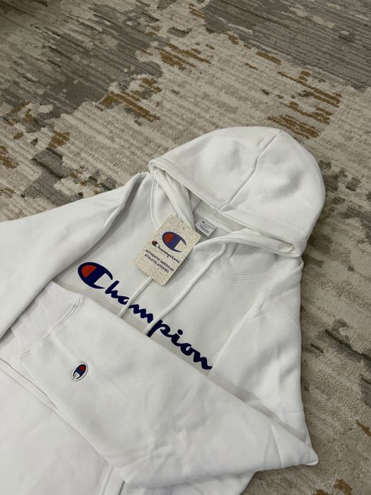 Худи Champion белое
