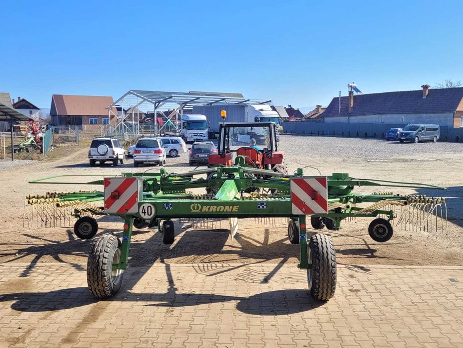 Grebla de adunat fan dublu Krone