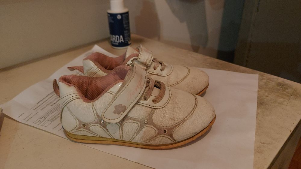 Осенние ботинки на девочку р.35