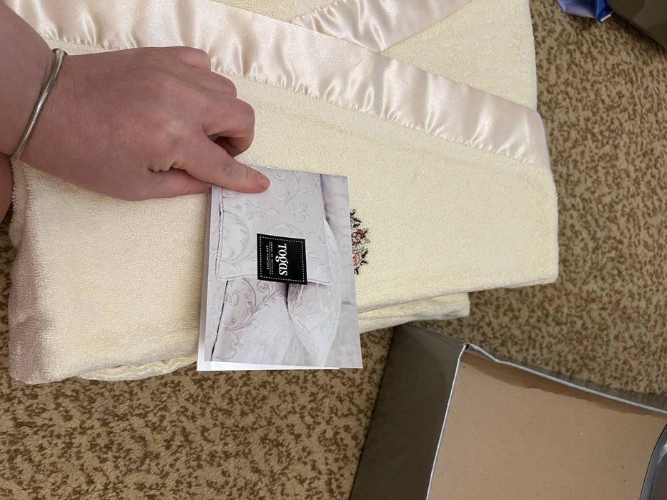 Банный халат женской