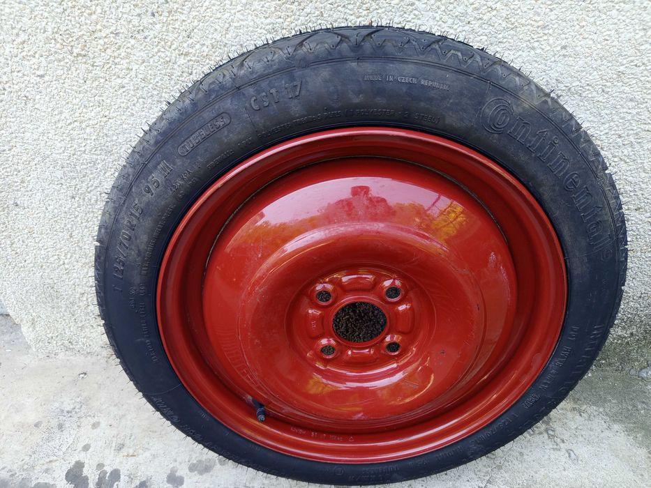 резервна гума патерица за Хонда Сивик Джаз, Мини, Киа, 15 цола, 4х100,