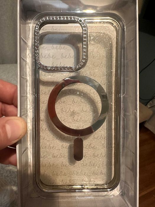 Bebe Metallic Bling Magsafe кеис - калъф за Iphone 14 Plus / 14+