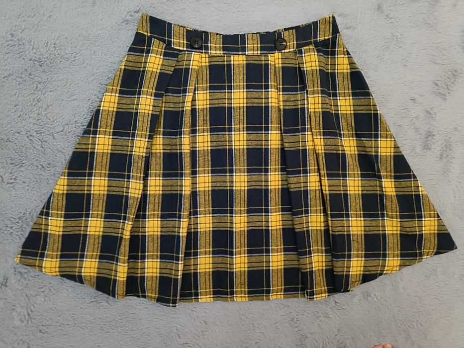 Fustiță plisată carouri nouă