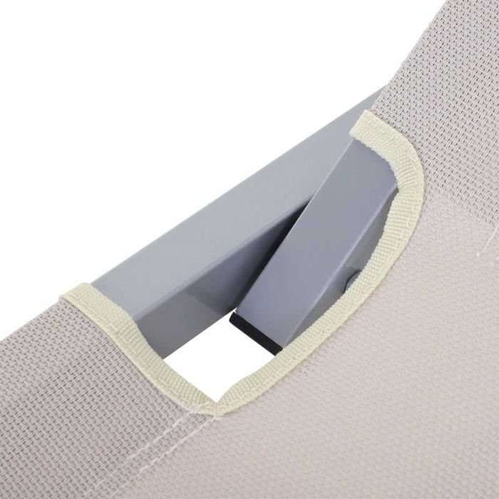 Шезлонг Outsunny, плажен, 5-степенен, алуминиев, градински, релаксиращ