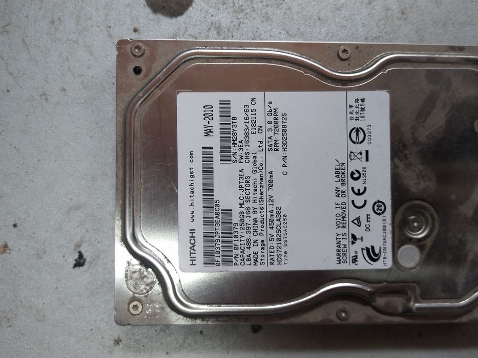 Жесткий Диск Seagate и Hitachi + Дисковод Sony