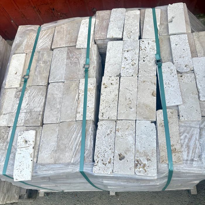 Travertin Antichizat Bizantin 7.5 x 20.5 x 1 cm