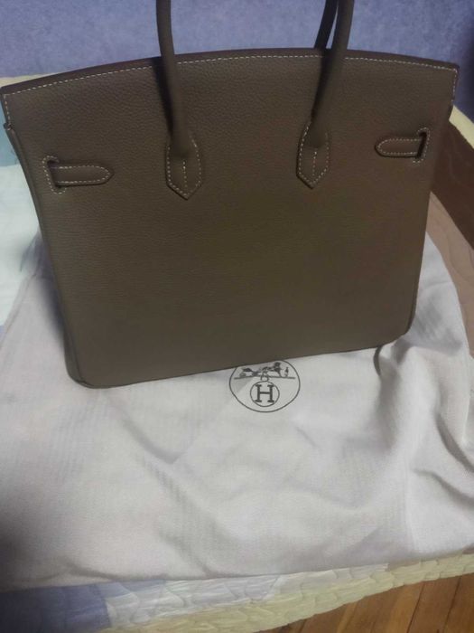 Нова чанта Hermes Birkin / естествена кожа того /