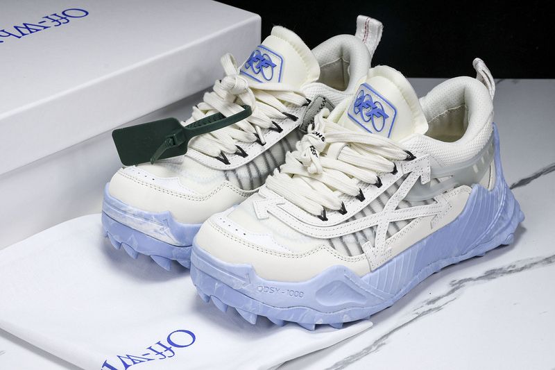 Adidasi Off White Odsy 1000 Marble Blue / Premium