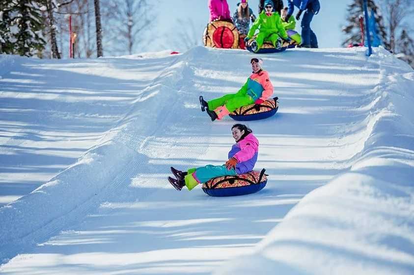 Тюбинг Ватрушка надувные санки