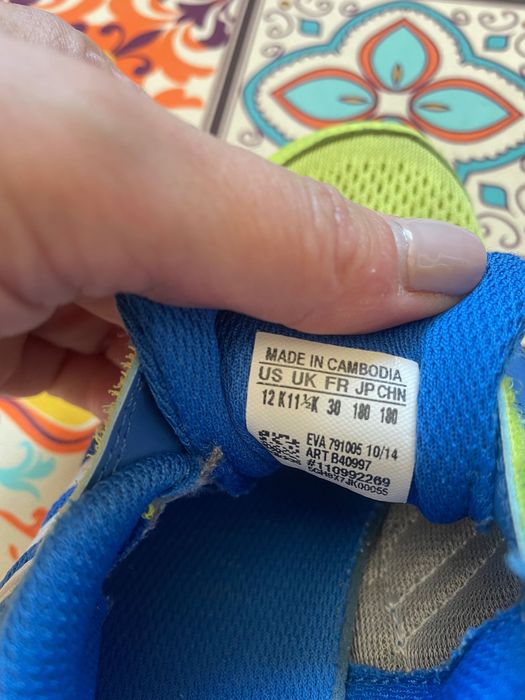 Маратонки 30 номер