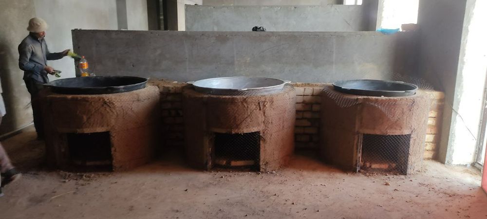 Letniy kuxnya mangal tandir ochoq.