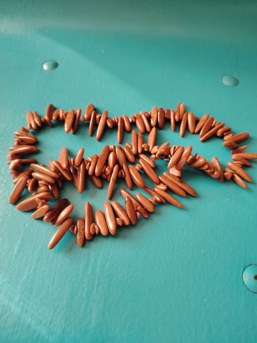 Бусы" Золотой песок"