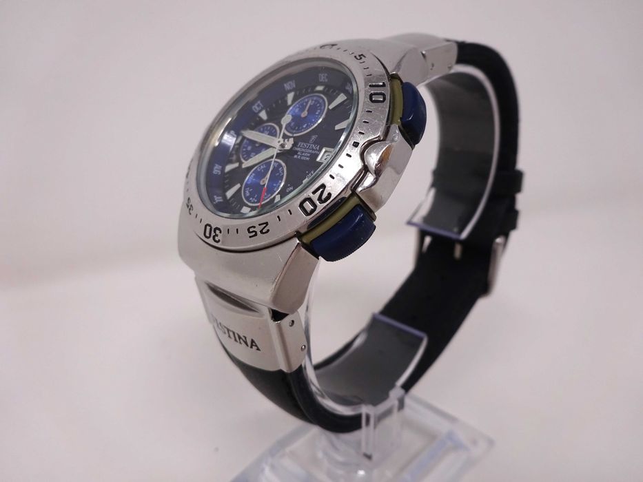 FESTINA - Мъжки кварцов часовник хронограф със стоманена каса