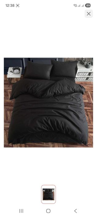 Простынь двухспалка черная  продам