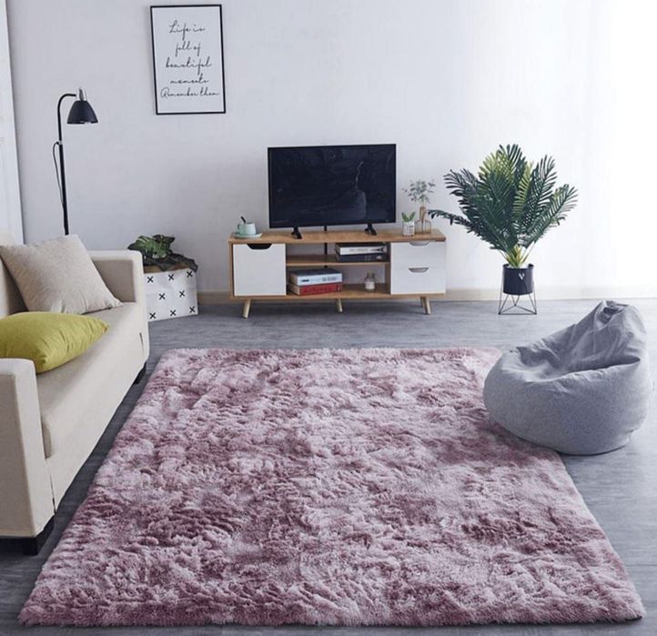 Covoare fluffy pufoase și moi