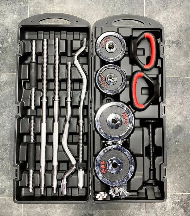 Штонга гантел набор Сотилади  тоза Ишлатилмаган  55 кг