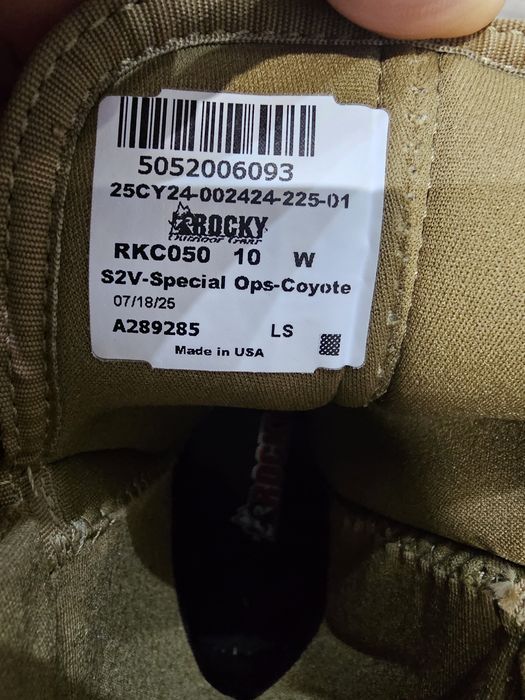 Bocanci Rocky Sv2 nr 43-43,5 dimensiune talpic 29 cm, talpă vibram!