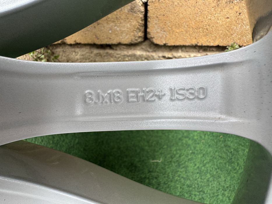 4 броя Джанти БМВ BMW Style 454 18 цола за F10 F11 F12 F01 GT F07 e90