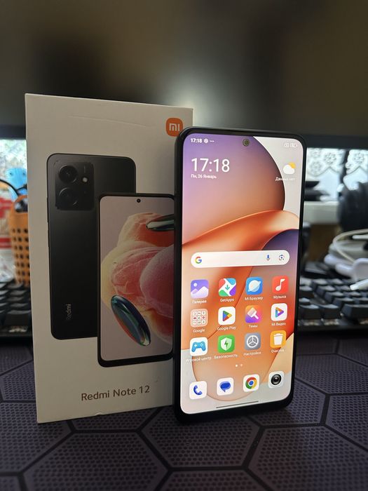 Продам телефон xiaomi Redmi note 12 в идеальном состоянии!