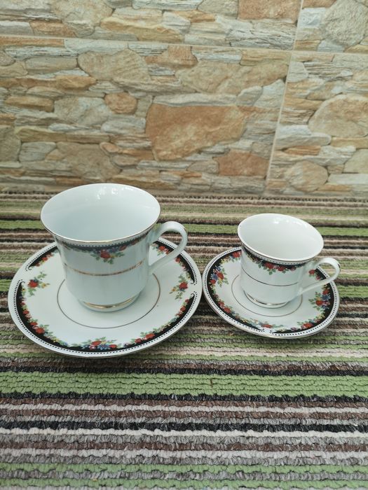 Сет от 2 бр. чаши за чай и кафе