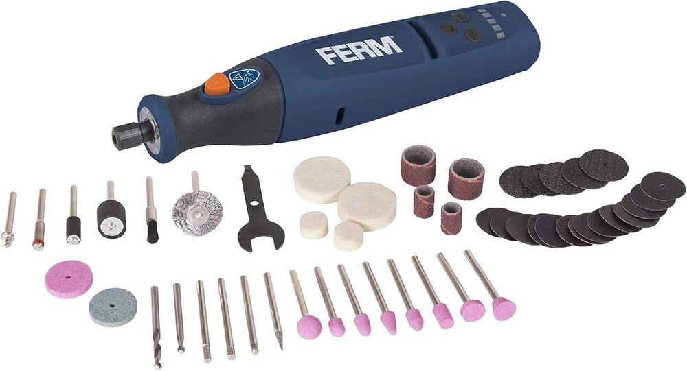 комплект за гравиране, гравьорка, Ferm CTM1020, Нидерландия