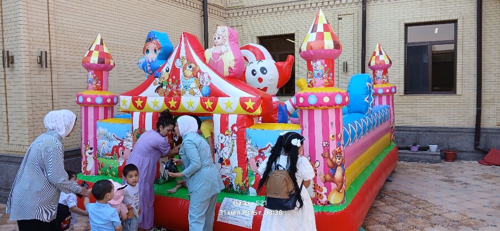 Bolalar uchun batut sotiladi SROCH Размер:4*5
Калинлиги:0,58
Мото