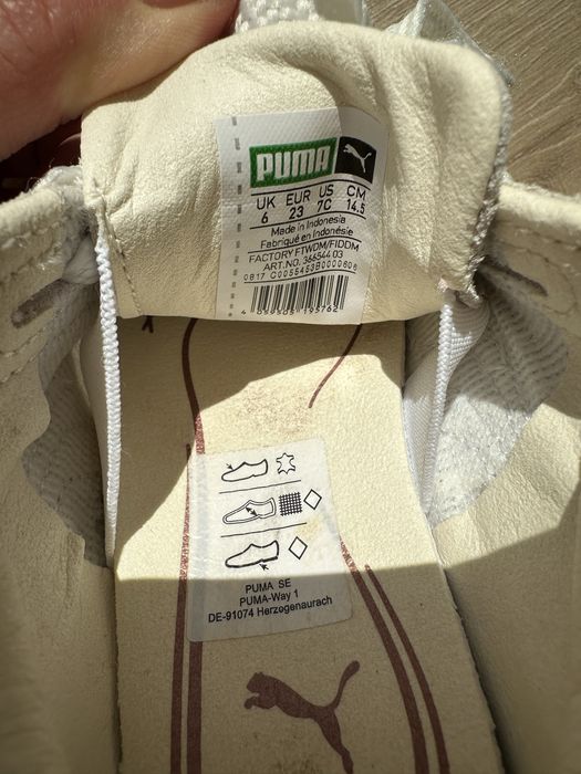 Детски велурени маратонки PUMA размер 23, кецове пума