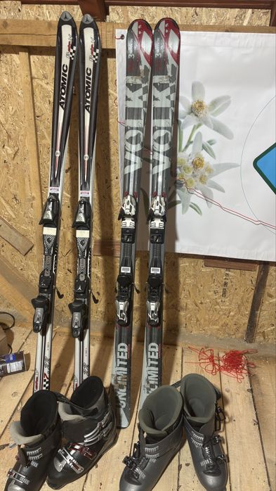 Schiuri Clapari si placa snowboard