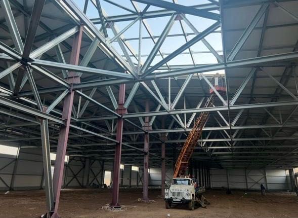 АНГАРЫ/ Металлоконструкция