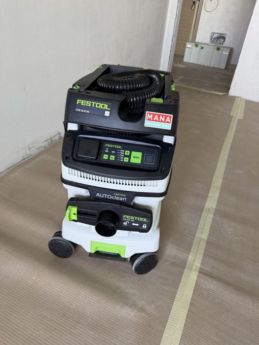Прахосмукачка festool CTM 36 EI AC Planex със 2 години гаранция не изпозлвана