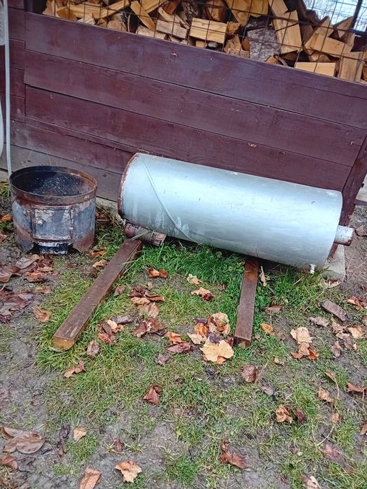 Vand centrala si Vand boiler pe lemne 200l