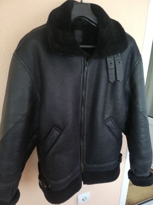 Geaca bărbati cu blana Aviator Mannace M