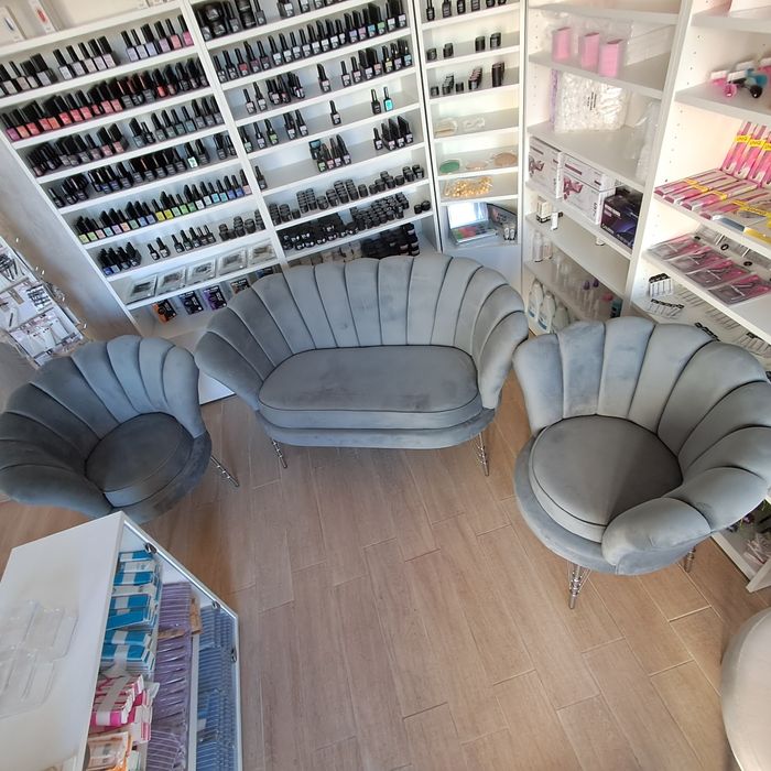 Промоционален посетителски комплект дивани тип „Мида“