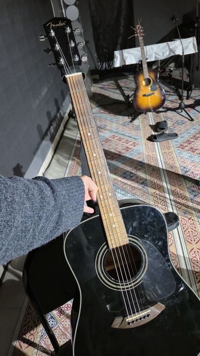 Электроакустическая гитара fender